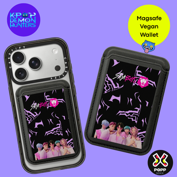 Saja Boys Phone Wallet – Vegan MagSafe | Kpop Demon Hunter Inspired