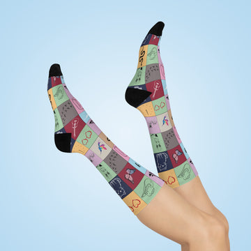 Rainbow ICON Swiftie socks