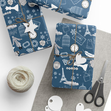 Midnight Premium Wrapping Paper