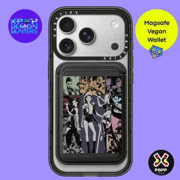 Kpop Demon Hunter Vegan Wallet –MagSafe Compatible | Trendy Pop Culture Card Holder , In My Huntrix Era Phone