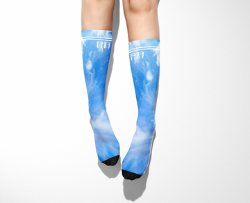 1989 Designer Premium Long Socks- One Size