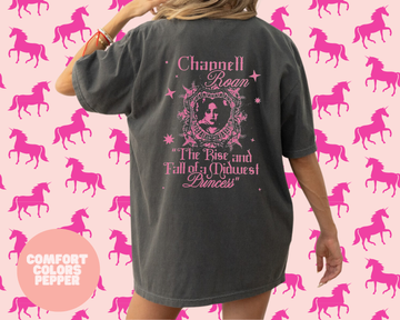 The Rise and Fall of a Midwest Princess Washed Comfort Colors Tshirt