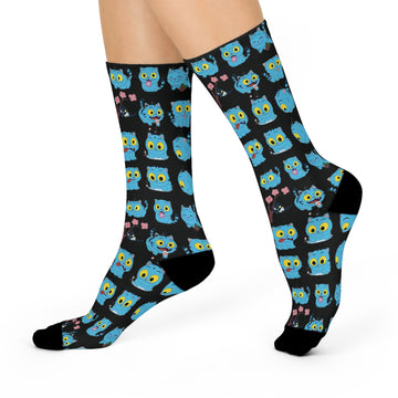 Black Derpy Kpop Demon Hunter Socks