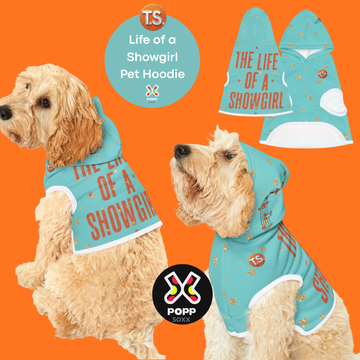 Life of a Showgirl Pet Hoodie- Fun Pet Fashion