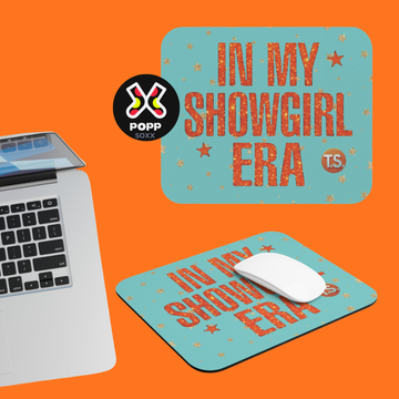 In My Showgirl Era Glitter Mouse Pad - Swift Gift , Desk Accessory, Fun Workspace Decor