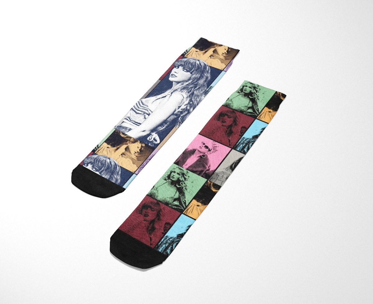 Eras Tour Socks Original Premium Crew Socks