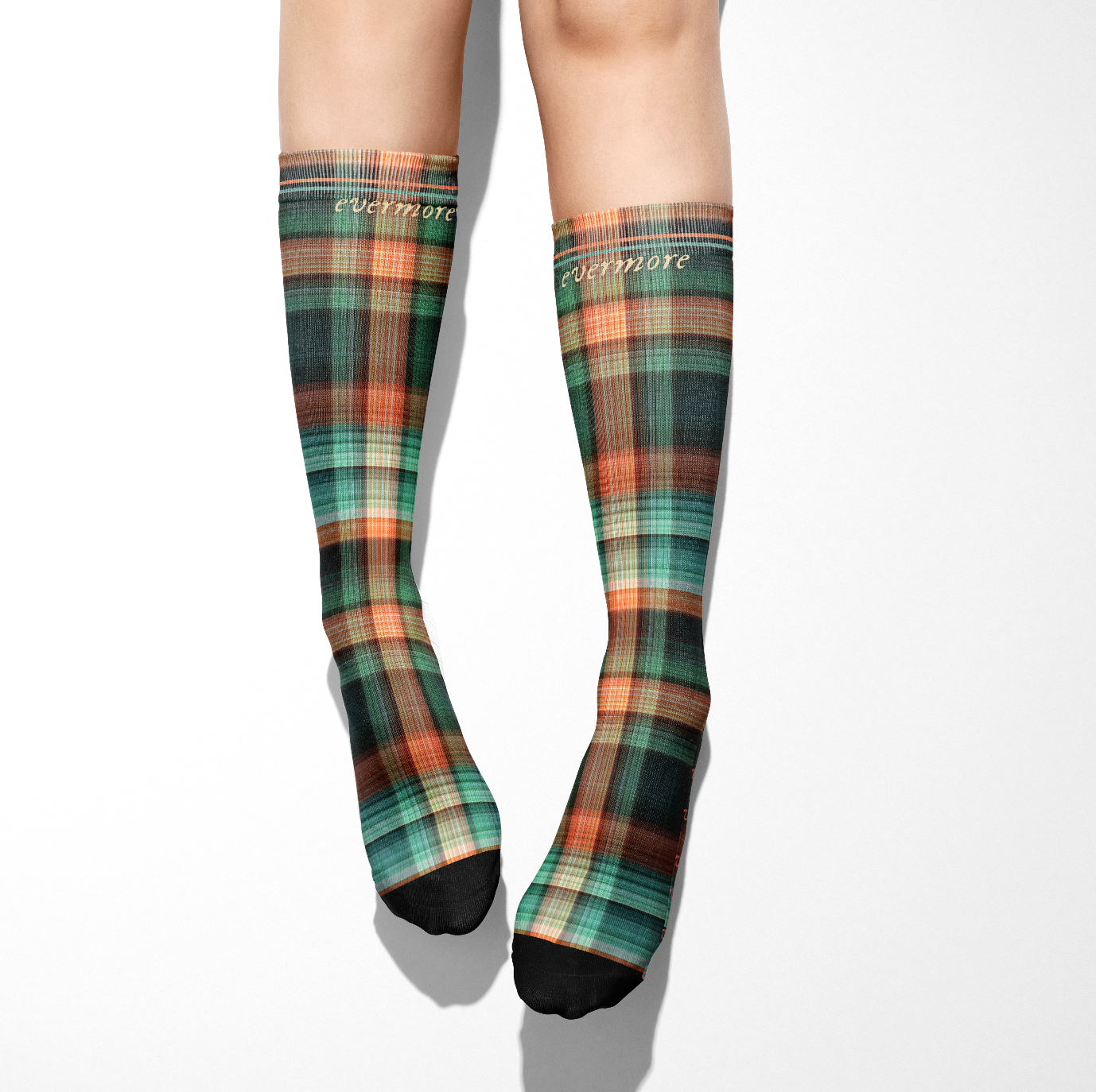 Evermore Love Designer Premium Crew Socks- One Size
