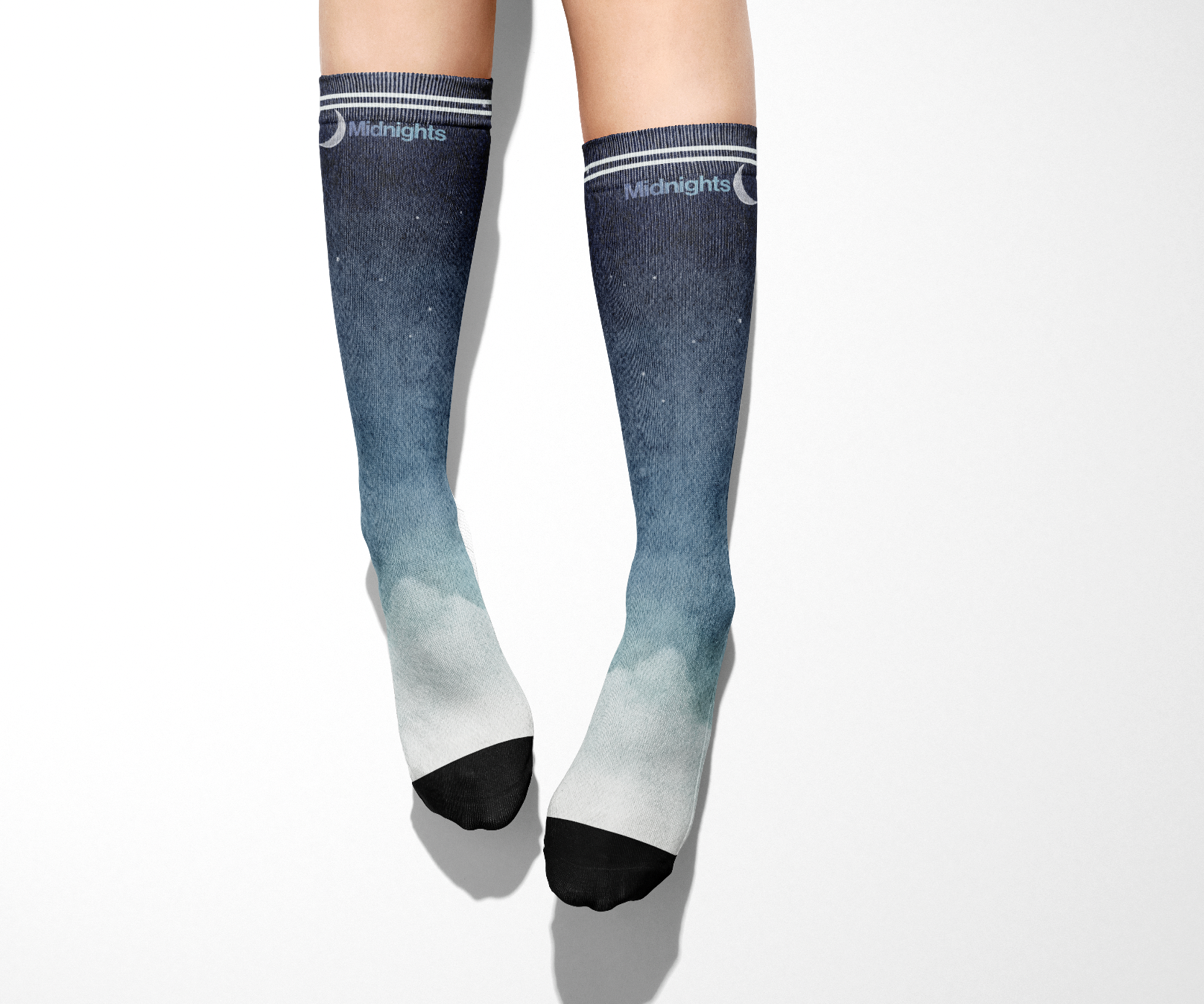 Midnights Designer Premium Crew Socks- One Size