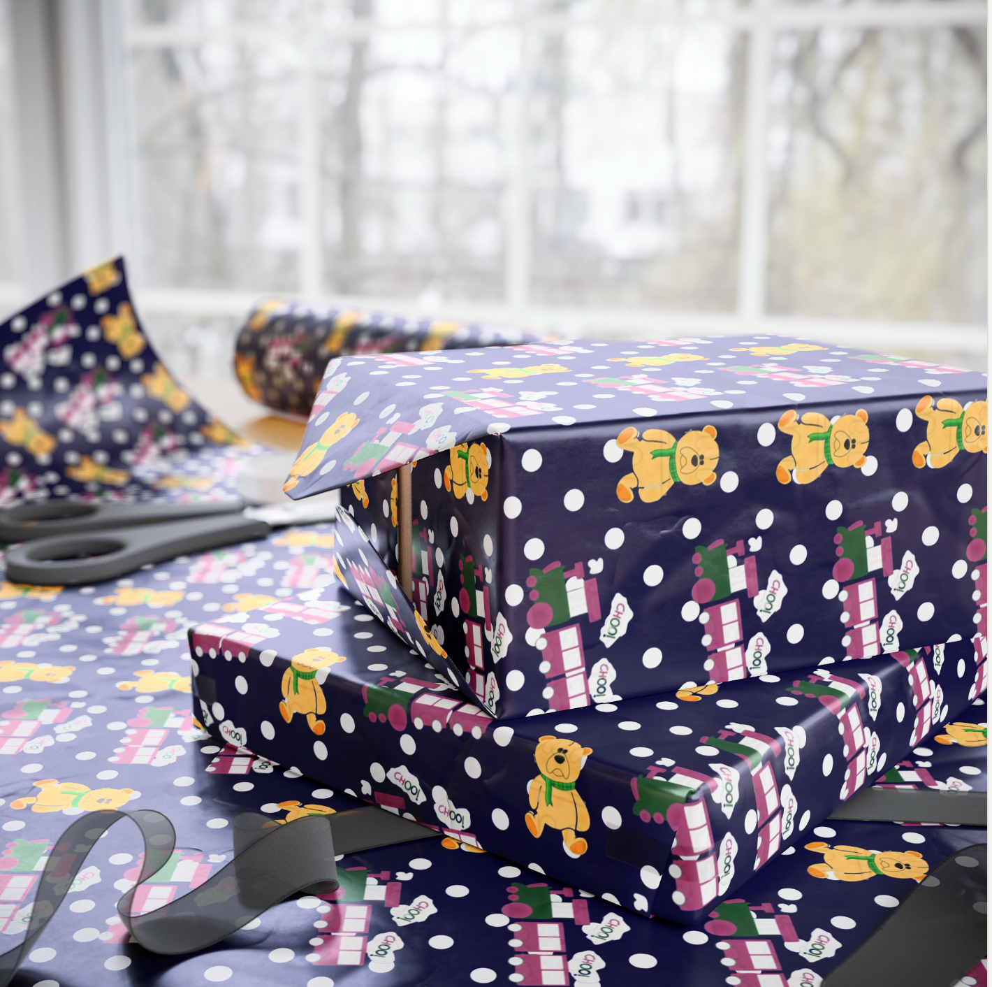 Kpop Demon Hunter Wrapping Paper – Rumi Choo Choo Pants Inspired Gift Wrap